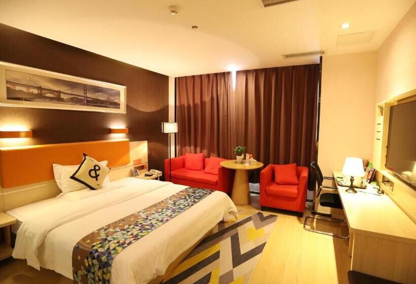 Номер Superior, 7days Premium Deyang Shifang Square Branch