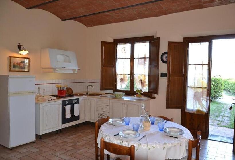 Апартаменты 1 Спальня Вид на Сад, Agriturismo Corte In Poggio