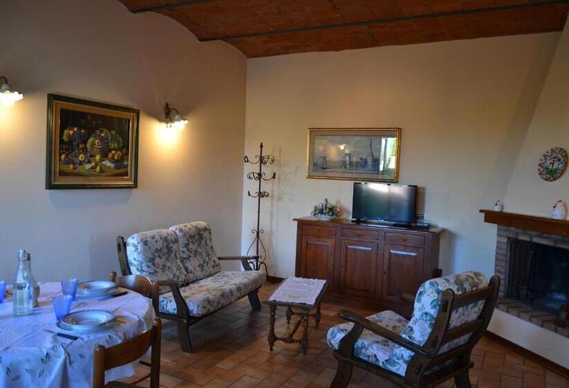 Апартаменты 1 Спальня Вид на Сад, Agriturismo Corte In Poggio