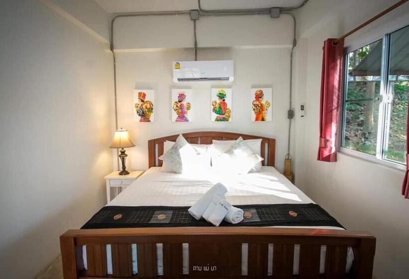 キングサイズベッドのデラックスルーム, Nan De Panna Resort And Spa