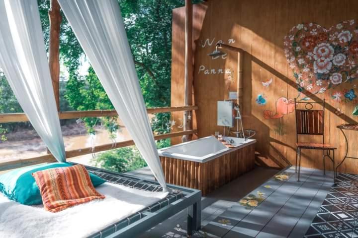 デラックスルーム, Nan De Panna Resort And Spa