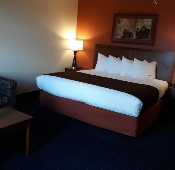 带大床的标准间, Americinn By Wyndham Cedar Rapids Airport