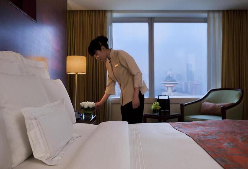 اتاق دلوکس با تخت کینگ و چشم‌انداز شهر, Jw Marriott  Shanghai At Tomorrow Square