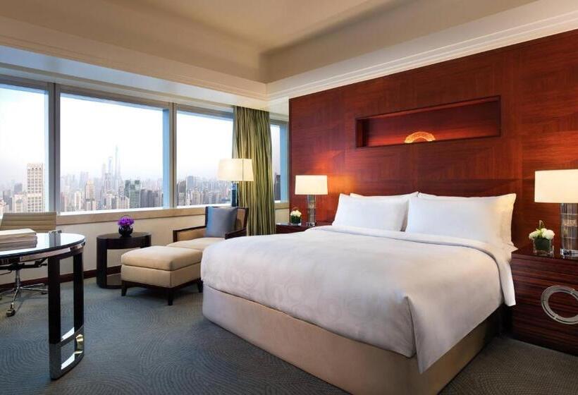 اتاق اجرایی با تخت بزرگ, Jw Marriott  Shanghai At Tomorrow Square