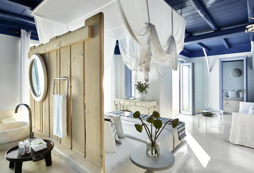 Вилла с 1 спальней и бассейном, Mykonos Blu, A Grecotel Resort To Live