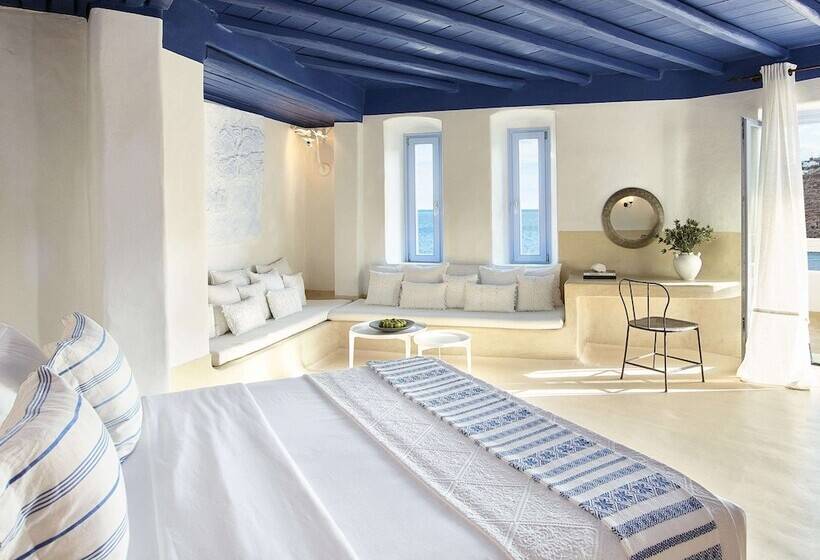 Вилла с 1 спальней и бассейном, Mykonos Blu, A Grecotel Resort To Live