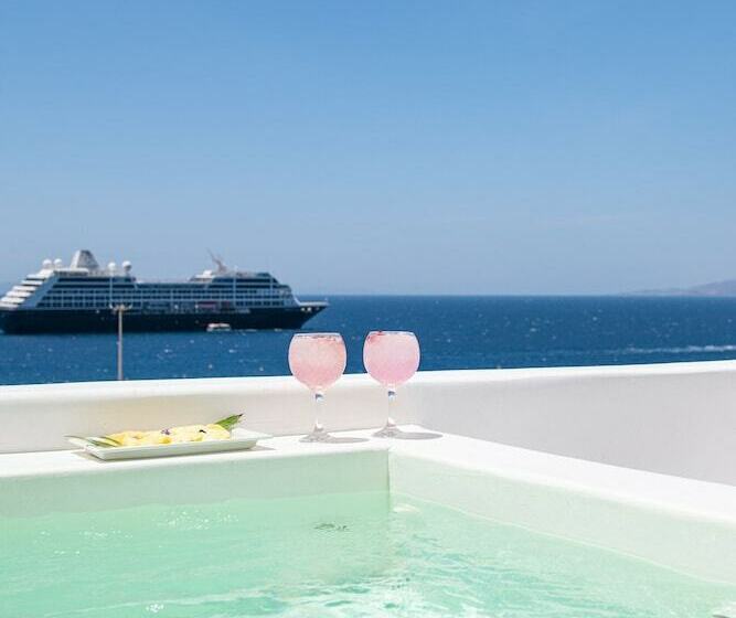 سوئیت پریمیوم با چشمانداز دریا, Porto Mykonos