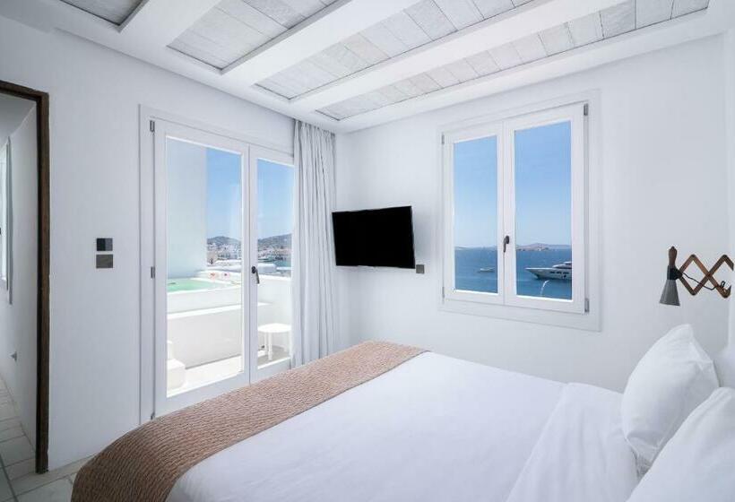 سوئیت پریمیوم با چشمانداز دریا, Porto Mykonos