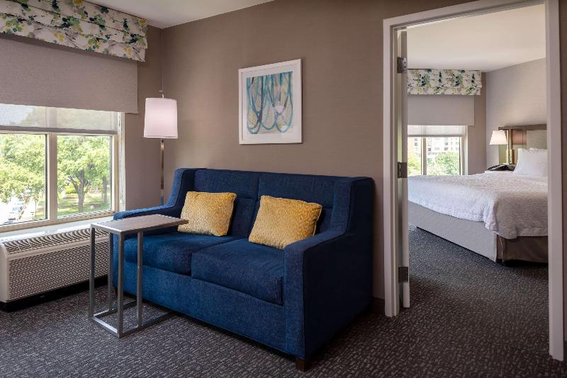带大床的套房, Hampton Inn & Suites Arlington Crystal City Dca