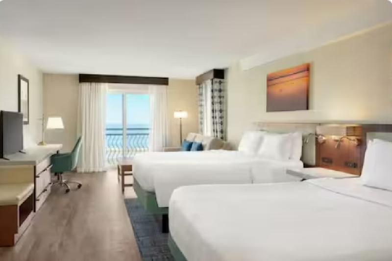 带海景的标准房, Hilton Garden Inn Carlsbad Beach