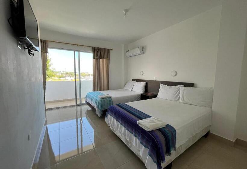 Четырехместный Номер Стандарт с Балконом, Mare S&m Casa Hostal