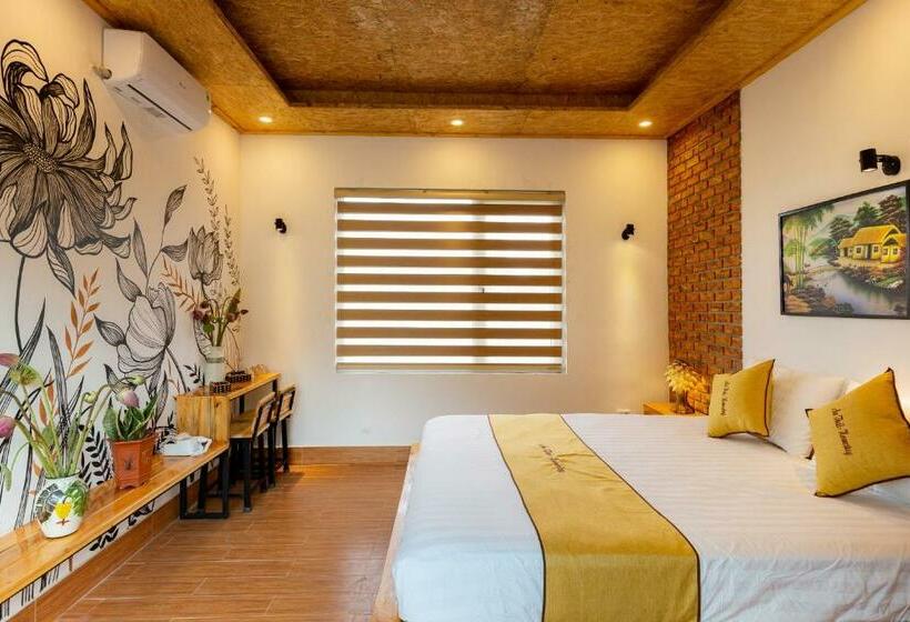 اتاق استاندارد با چشم‌انداز کوهستان, An Thái Homestay And Bar