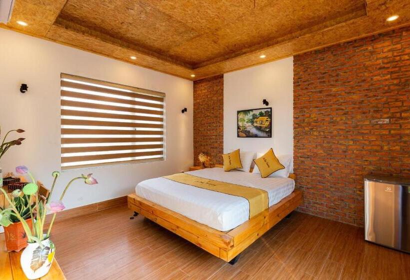 اتاق استاندارد با چشم‌انداز کوهستان, An Thái Homestay And Bar