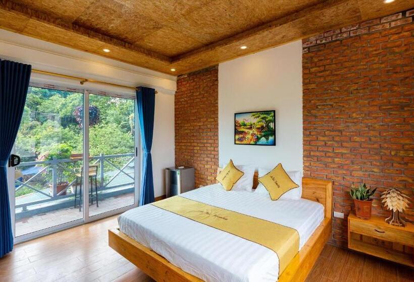 اتاق استاندارد با چشم‌انداز کوهستان, An Thái Homestay And Bar