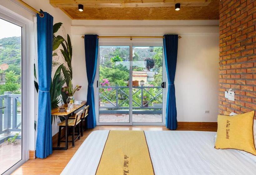اتاق استاندارد با چشم‌انداز کوهستان, An Thái Homestay And Bar