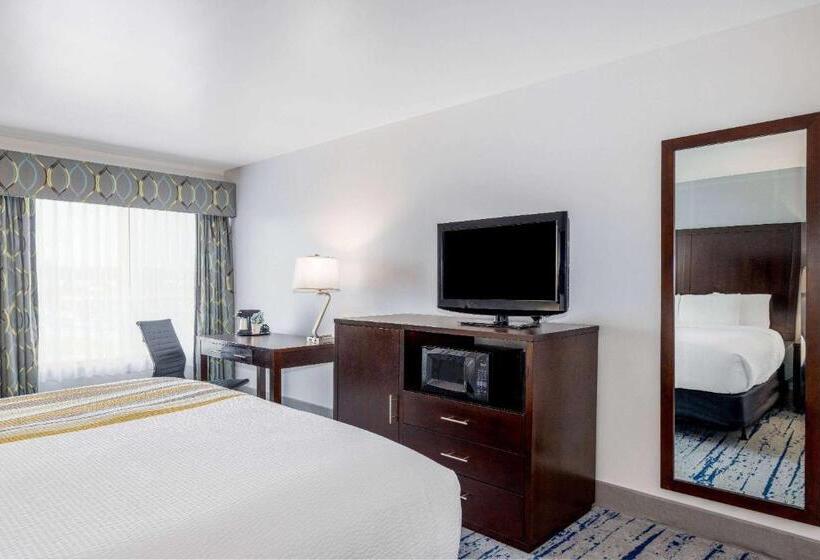 身障者適用キングサイズベッドルーム, La Quinta Inn By Wyndham Lynnwood