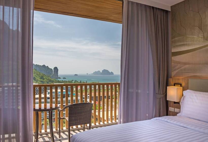 스탠다드 룸 더블 침대 바다 전망, Holiday Inn Resort Krabi Ao Nang Beach  An Ihg