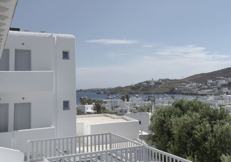 Трехместный Номер Стандарт Боковой Вид на Море, Mykonos Essence Adults Only