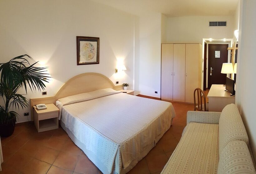 Quarto Quadruple Standart Vista Jardim, Gabbiano Beach