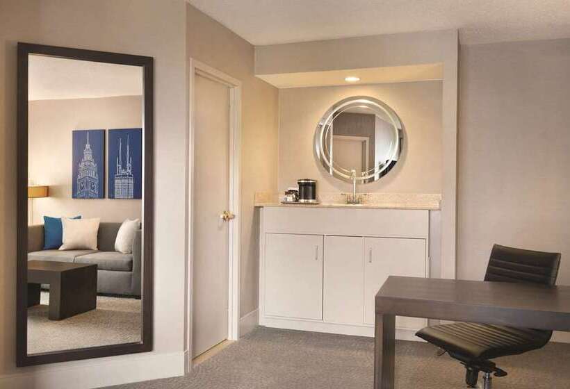 Suite Łóżko King Size, Hilton Nashville Downtown