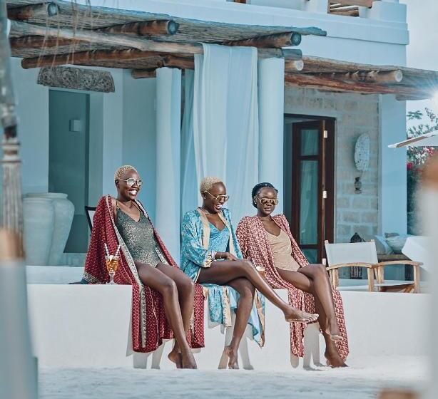 سوییت با چشم‌انداز دریا, Simba Wa Kale Suites & Beach
