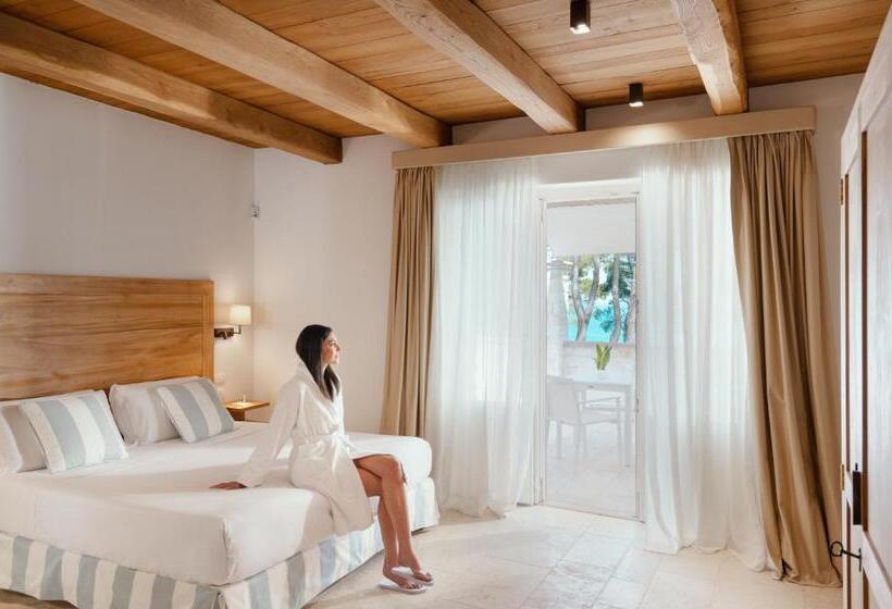 اتاق لوکس با بالکن و چشم‌انداز دریا, San Michele Relais & Spa