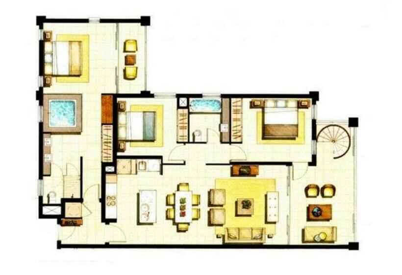 Апартаменты Пентхаус 1 Спальня, Luxury Apartments At Temple Resort And Spa Port Douglas