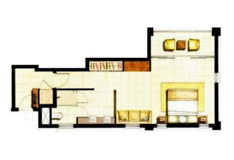 Студия Стандарт, Luxury Apartments At Temple Resort And Spa Port Douglas