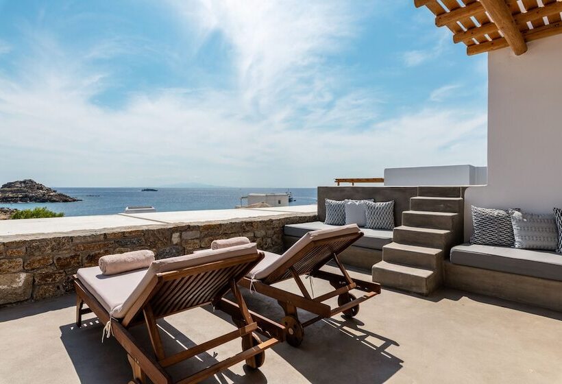 سوئیت پریمیوم با چشم‌انداز دریا, Trinity Mykonos   Beachfront Villa