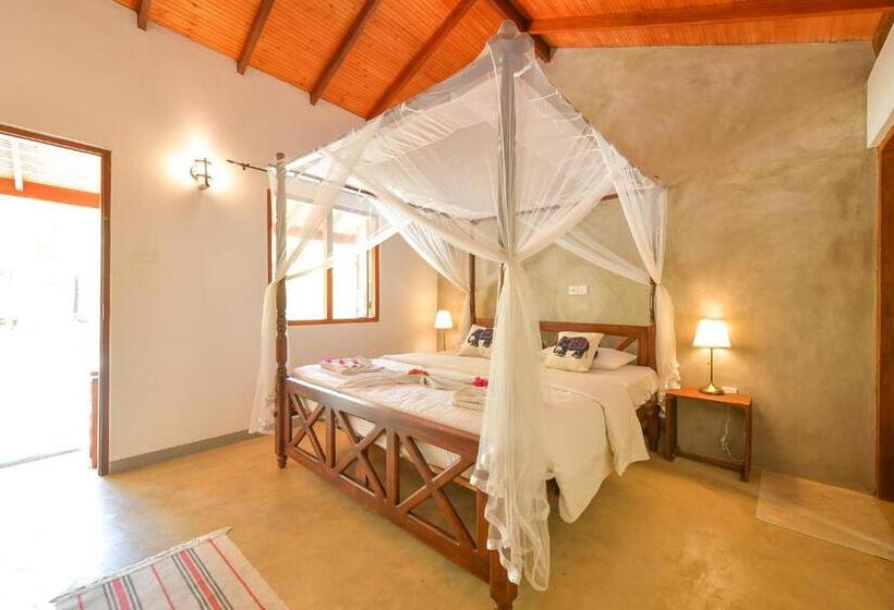 اتاق استاندارد با چشم‌انداز استخر, De Silva Palm Resort