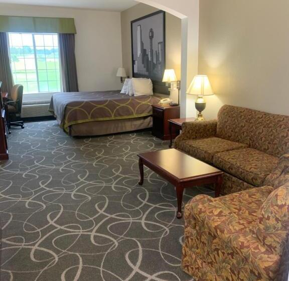 Номер Deluxe Кровать Кинг, Super 8 By Wyndham Hillsboro Tx