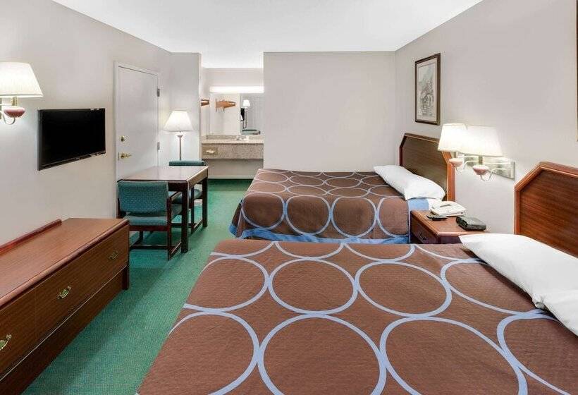 Номер Стандарт 2 Двуспальные Кровати, Super 8 By Wyndham Ocean Springs Biloxi