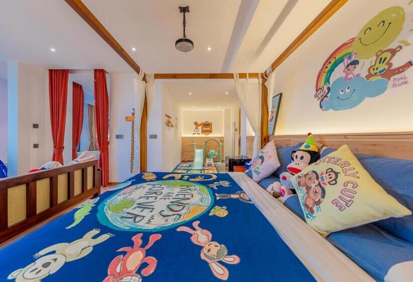 سوییت با چشم‌انداز کوه, Enshi Grand Canyon Yutan Muyun Guesthouse