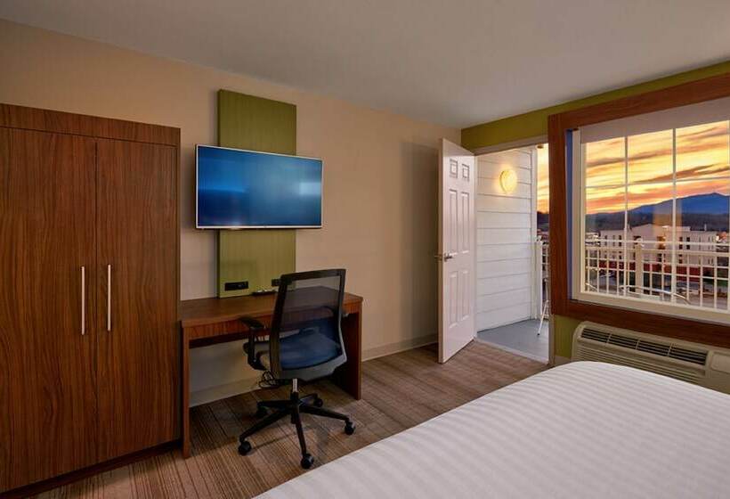 带2个双人床的标准工作室, Holiday Inn Express And Suites Pigeon Forge Sevierville By Ihg