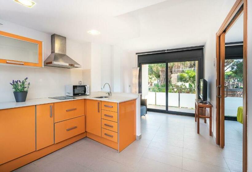 آپارتمان 1 خوابه, Aparthotel Las Palmeras Castelldefels