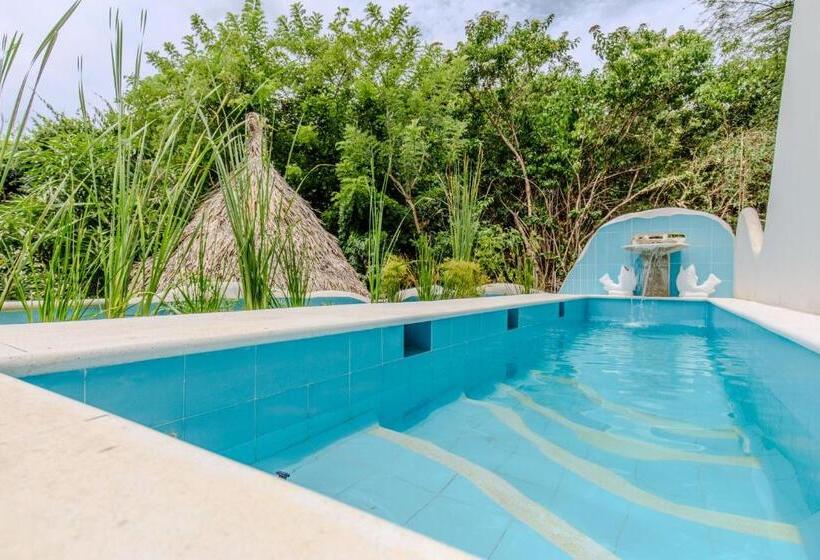 Standard room with outdoor bath, Casa Caracola