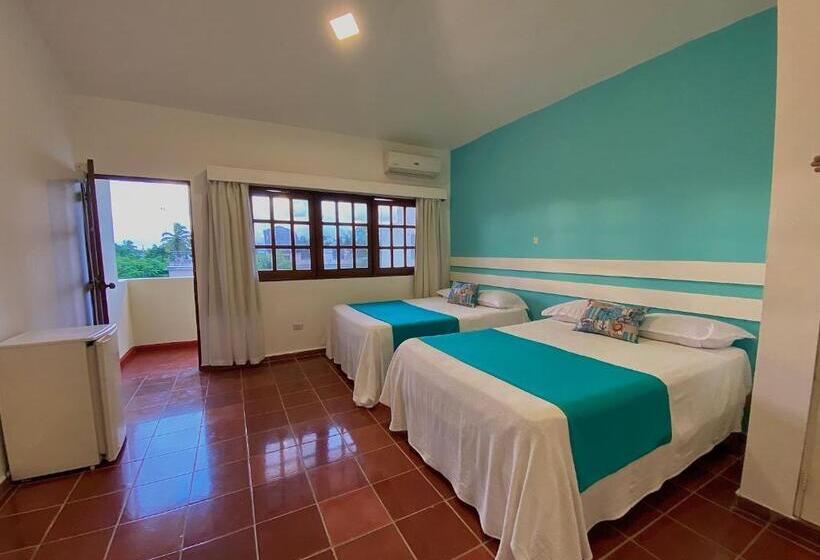 Номер Стандарт 2 Двуспальные Кровати, Calypso Beach Hotel By The Urbn House Santo Domingo Airport