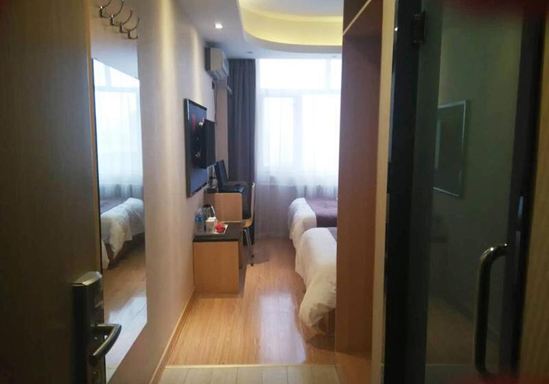 Семейный Номер, Thank Inn Chain Hotel Hebei Zhangjiakou Xuanhua District People Park