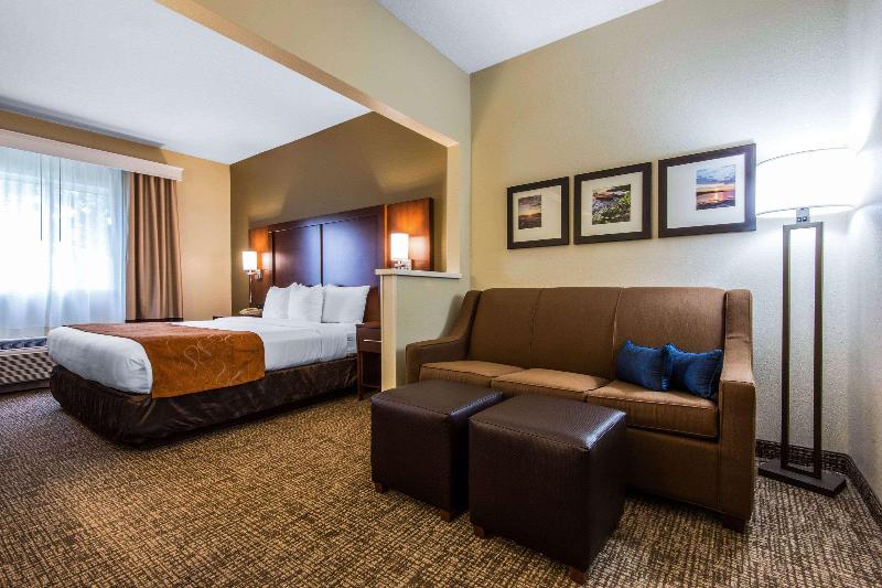 Люкс Кровать Кинг, Comfort Suites Rochester Henrietta University Area
