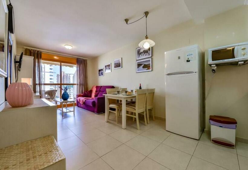 침실 1개 바다 전망 아파트, Apartamentos Ambar Beach