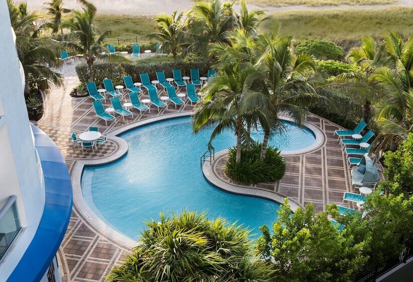 Студио Стандарт Боковой Вид на Море, Residence Inn Fort Lauderdale Pompano Beach/oceanfront