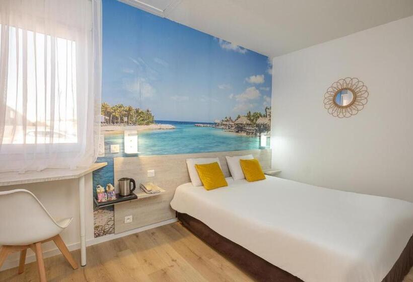 Номер Стандарт Трехместный, The Originals City, Hôtel L Hippocampe, Sète Balaruc Le Vieux