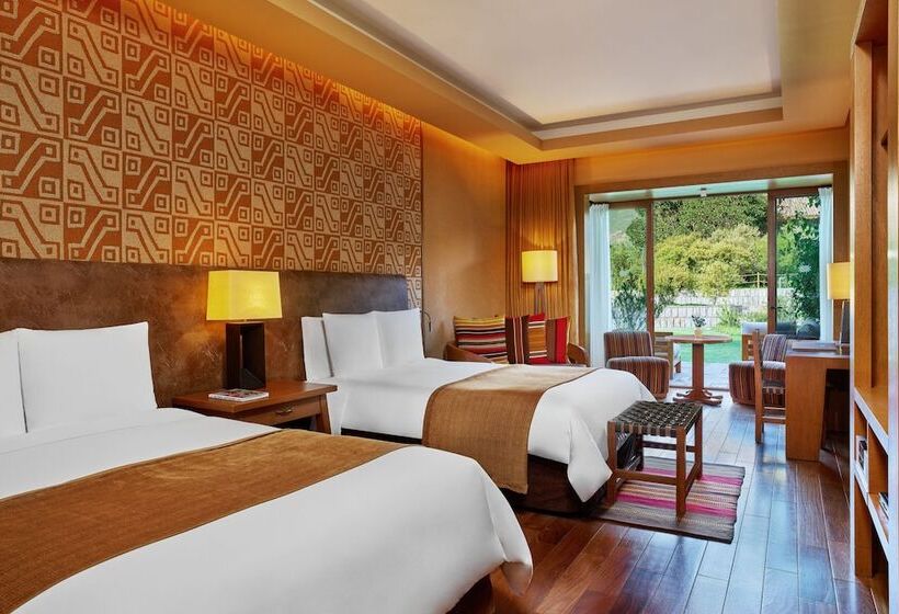 带露台的豪华间, Tambo Del Inka, A Luxury Collection Resort & Spa, Valle Sagrado
