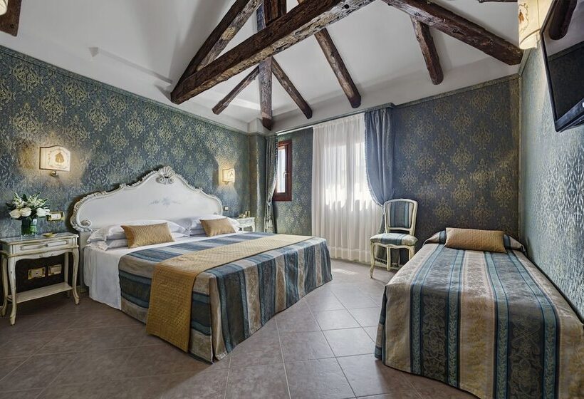 اتاق استاندارد سه نفره, Antica Locanda Al Gambero