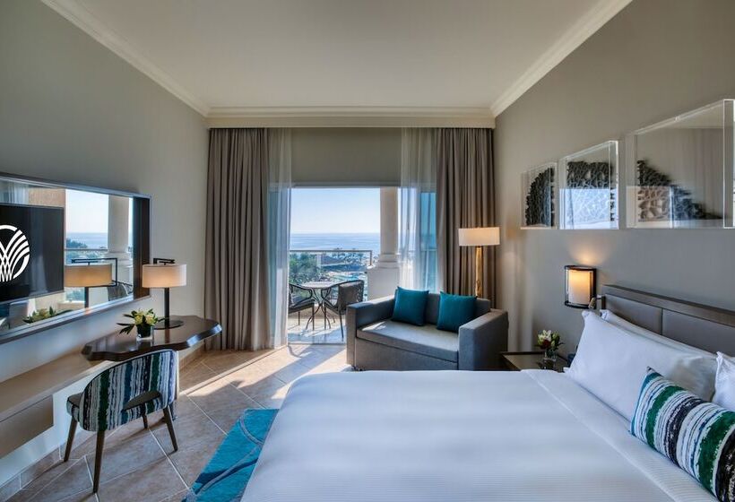 Номер Стандарт Двуспальная Кровать Вид на Море, Fujairah Rotana Resort & Spa   Al Aqah Beach
