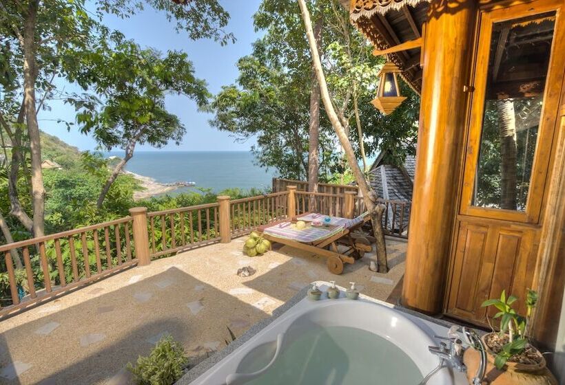 Вилла 1 Спальня Вид на Море, Santhiya Koh Phangan Resort And Spa