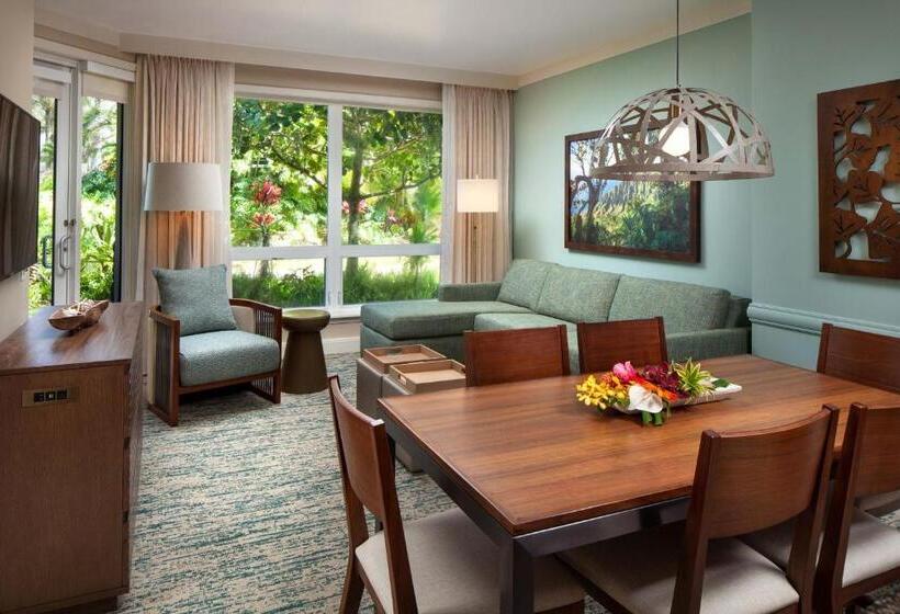 Вилла 2 Спальни, The Westin Princeville Ocean Resort Villas