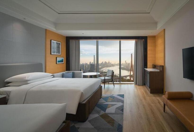 Номер Superior Вид на Реку, Sheraton Shanghai Pudong Riverside