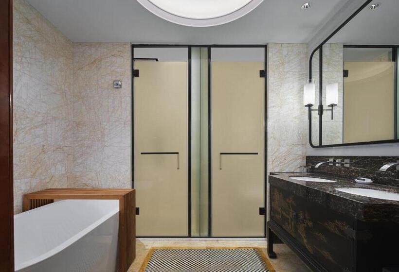 Quarto Deluxe Cama King, Sheraton Shanghai Pudong Riverside