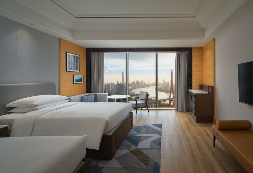 Номер Стандарт 2 Двуспальные Кровати, Sheraton Shanghai Pudong Riverside